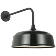 Academy Rex 20" Barn Light Outdoor Wall Lantern in Matte Black