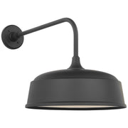 Academy Rex 20" Barn Light Outdoor Wall Lantern in Matte Black