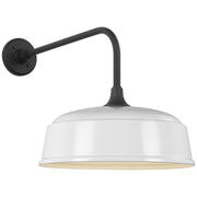 Academy Rex 20" Barn Light Outdoor Wall Lantern in Matte Black