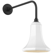 Academy Rex 20" Barn Light Outdoor Wall Lantern in Matte Black
