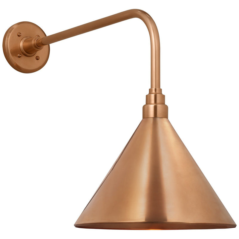 Academy Rex 20" Barn Light Outdoor Wall Lantern in Soft Copper