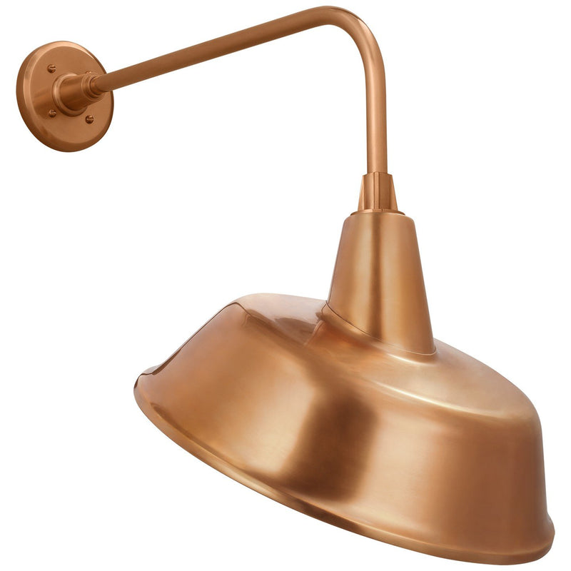 Academy Rex 20" Barn Light Outdoor Wall Lantern in Soft Copper