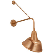 Academy Anchored Rex 20" Barn Light Outdoor Wall Lantern in Soft Copper