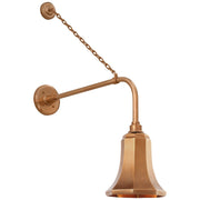 Academy Anchored Rex 20" Barn Light Outdoor Wall Lantern in Soft Copper