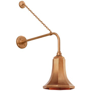Academy Anchored Rex 20" Barn Light Outdoor Wall Lantern in Soft Copper