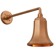 Academy Mack 17.5" Barn Light Outdoor Wall Lantern in Soft Copper