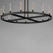 Ovation 15 Light LED Chandelier in Black