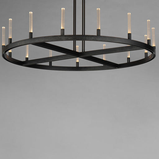 Ovation 15 Light LED Chandelier in Black