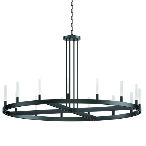 Ovation 15 Light LED Chandelier in Black