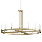 Ovation 15 Light LED Chandelier in Gold