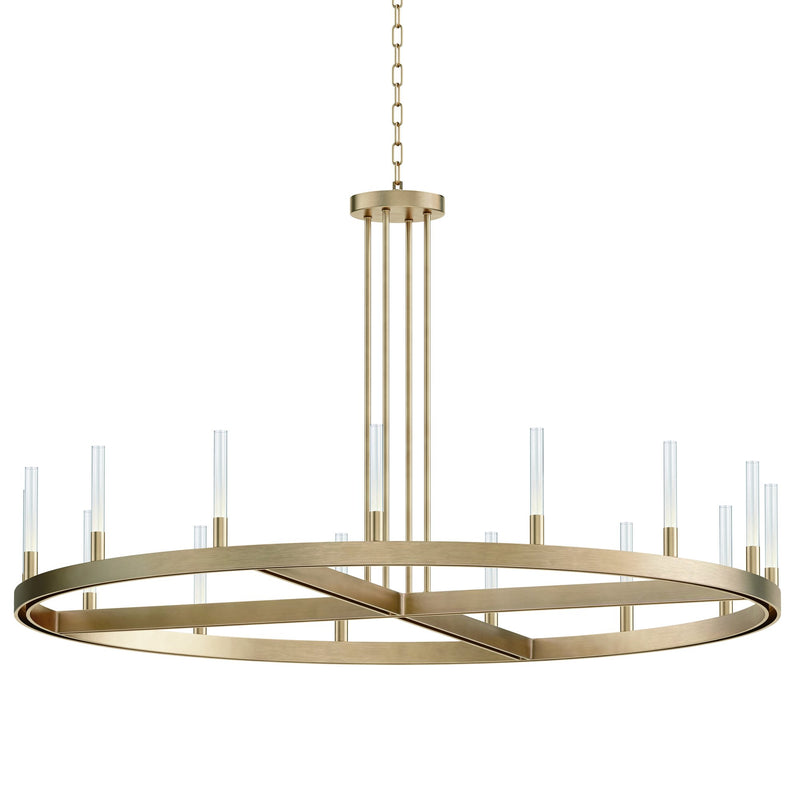 Ovation 15 Light LED Chandelier in Gold