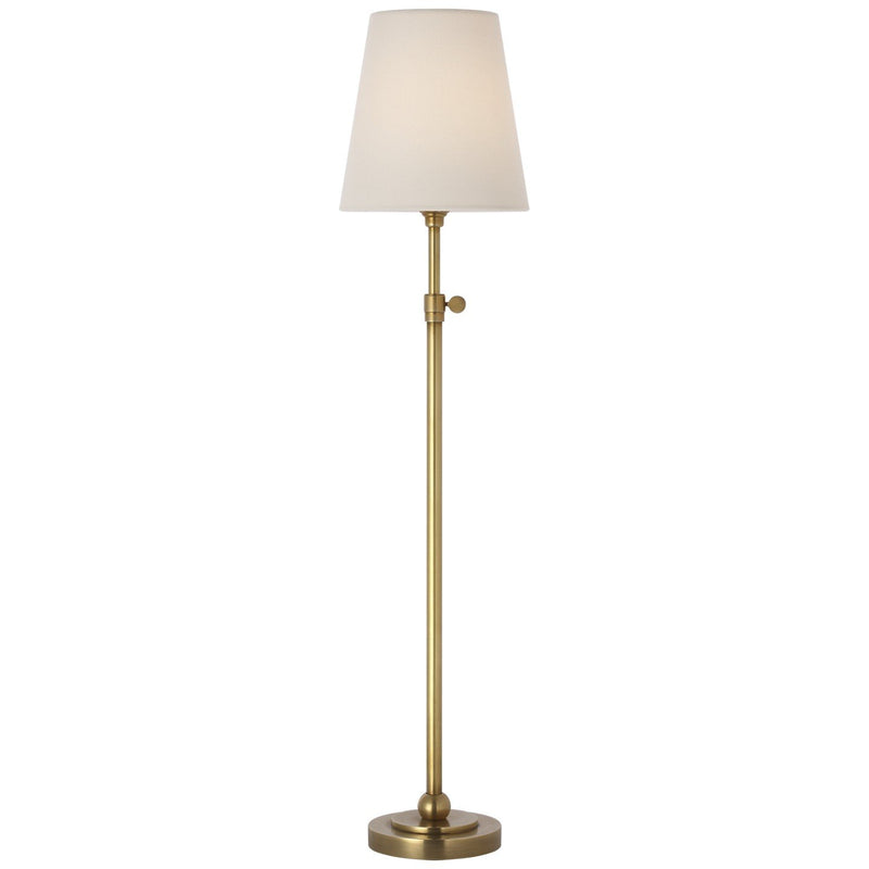 Bryant 27" Adjustable Cordless Table Lamp in Hand-Rubbed Antique Brass