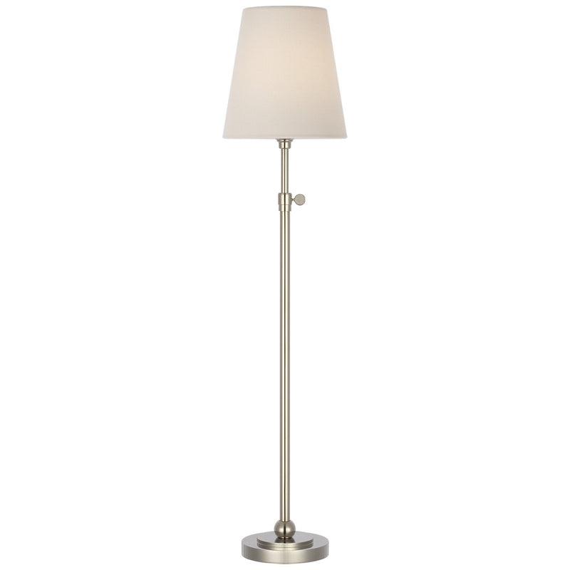 Bryant 27" Adjustable Cordless Table Lamp in Polished Nickel