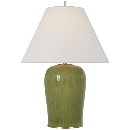 Opera 30" Table Lamp in Light Olive