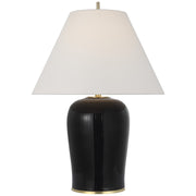 Opera 30" Table Lamp in Raven Black