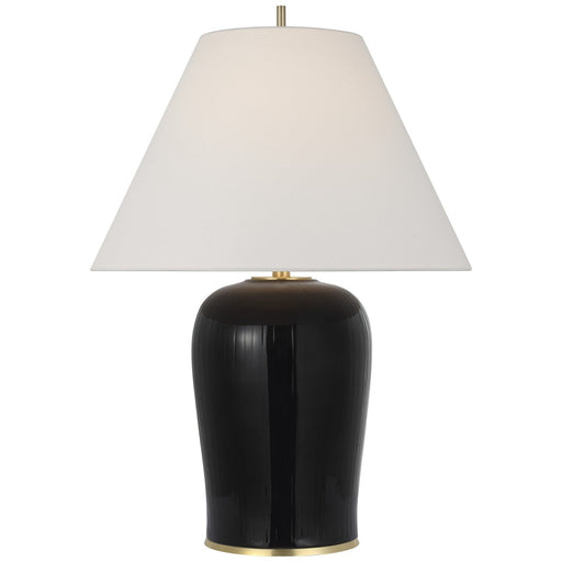 Opera 30" Table Lamp in Raven Black