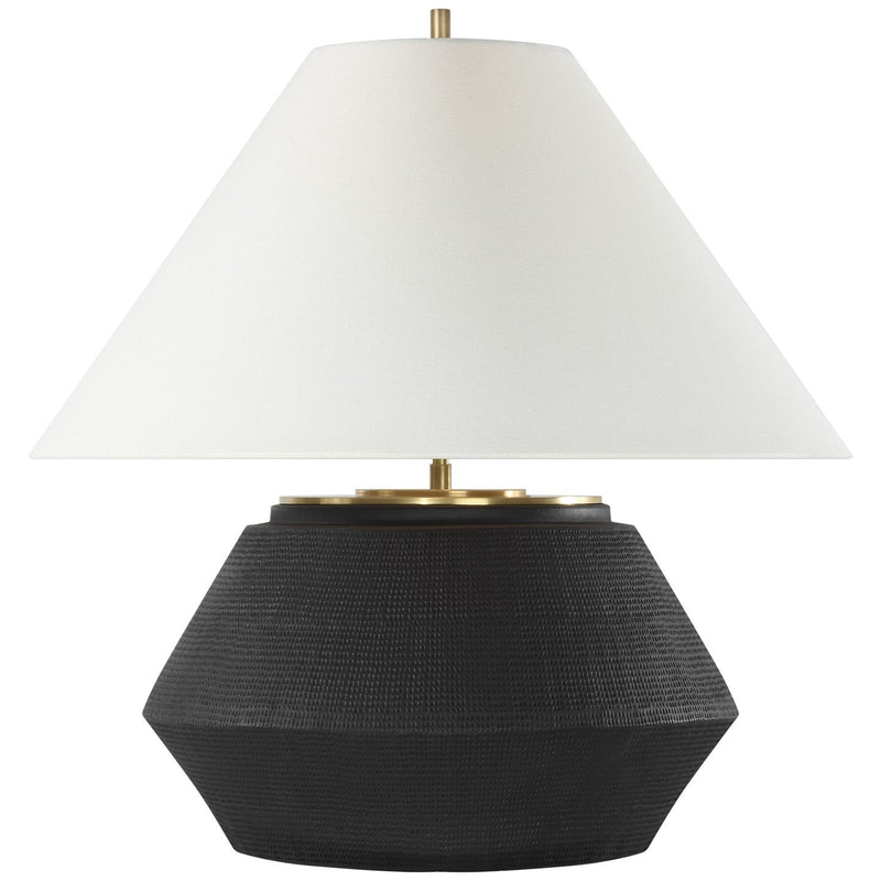 Aten 23" Table Lamp in Shadow Black