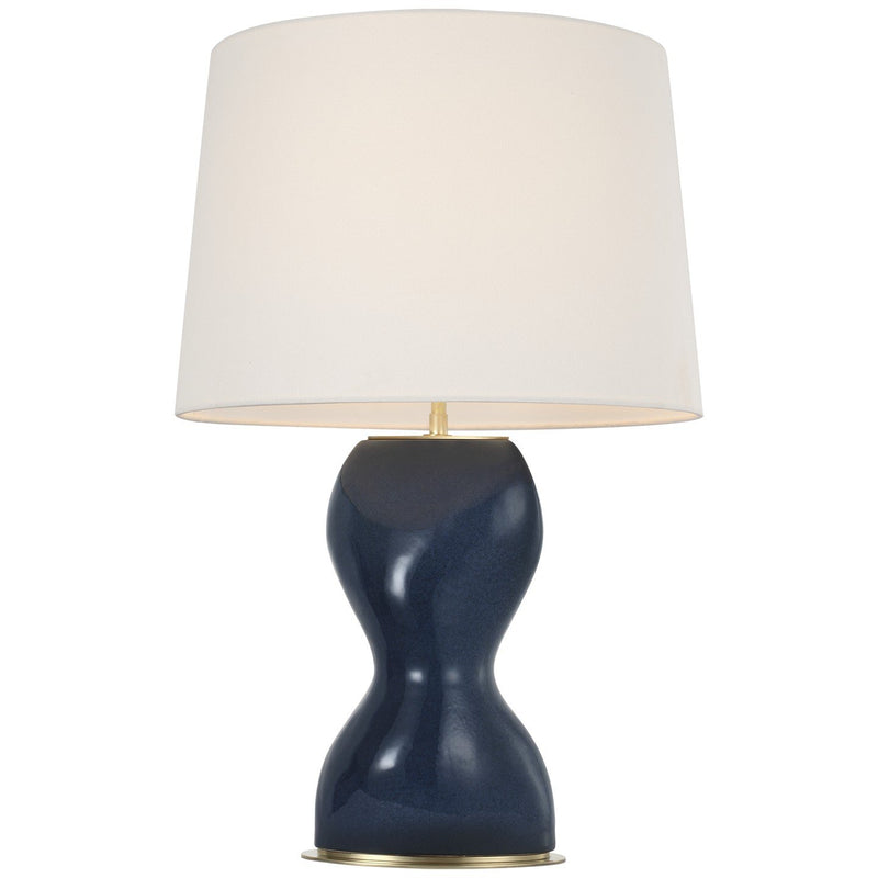 Misaki 28" Table Lamp in Sandy Midnight