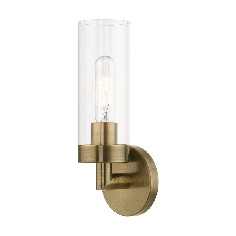 Ludlow ADA Wall Sconce in Antique Brass