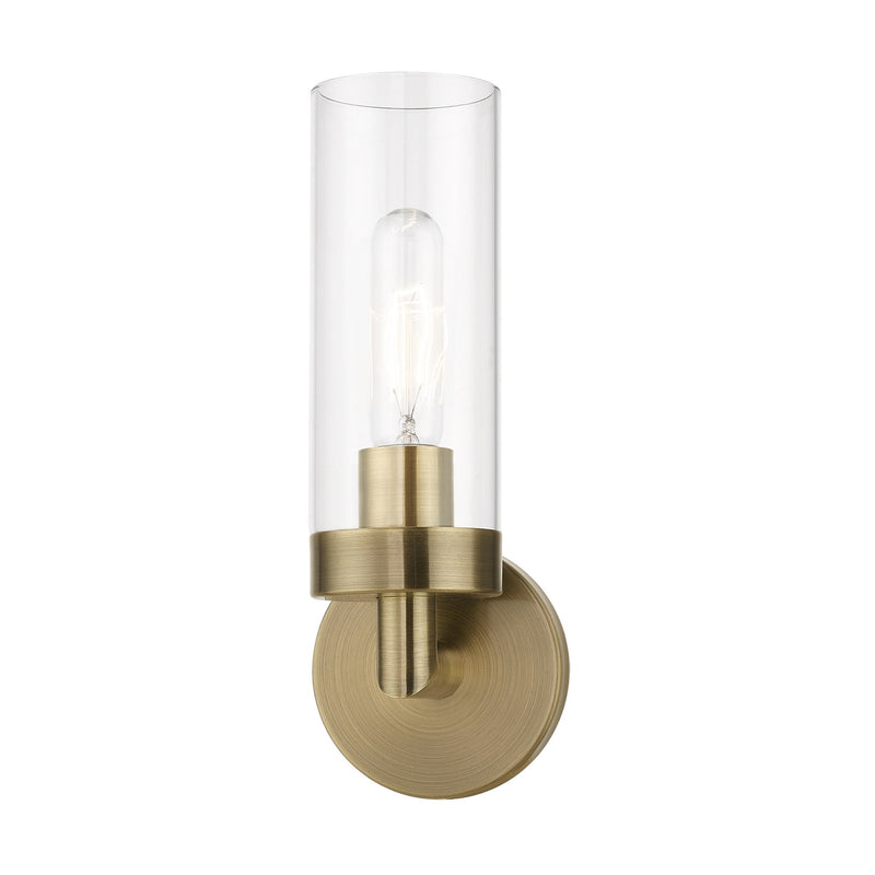 Ludlow ADA Wall Sconce in Antique Brass