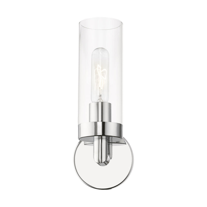 Ludlow ADA Wall Sconce in Polished Chrome