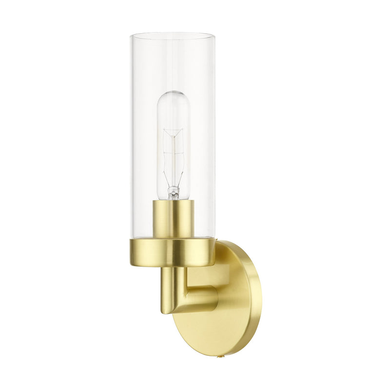 Ludlow ADA Wall Sconce in Satin Brass