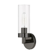 Ludlow ADA Wall Sconce in Black Chrome