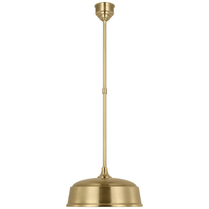 Academy Rockhouse 16" Outdoor Pendant in Hand-Rubbed Antique Brass