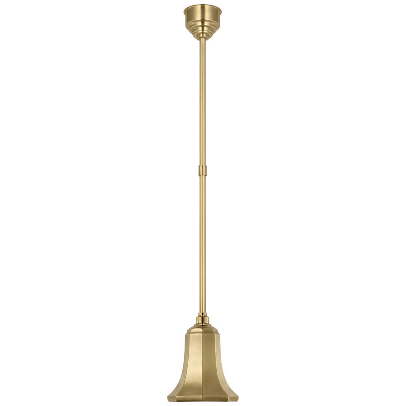 Academy Savannah 7.5" Outdoor Pendant in Hand-Rubbed Antique Brass