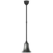 Academy Savannah 7.5" Outdoor Pendant in Matte Black