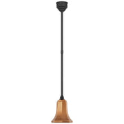 Academy Savannah 7.5" Outdoor Pendant in Matte Black
