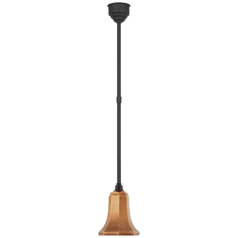Academy Savannah 7.5" Outdoor Pendant in Matte Black