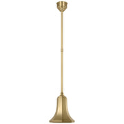 Academy Savannah 9.25" Outdoor Pendant in Hand-Rubbed Antique Brass
