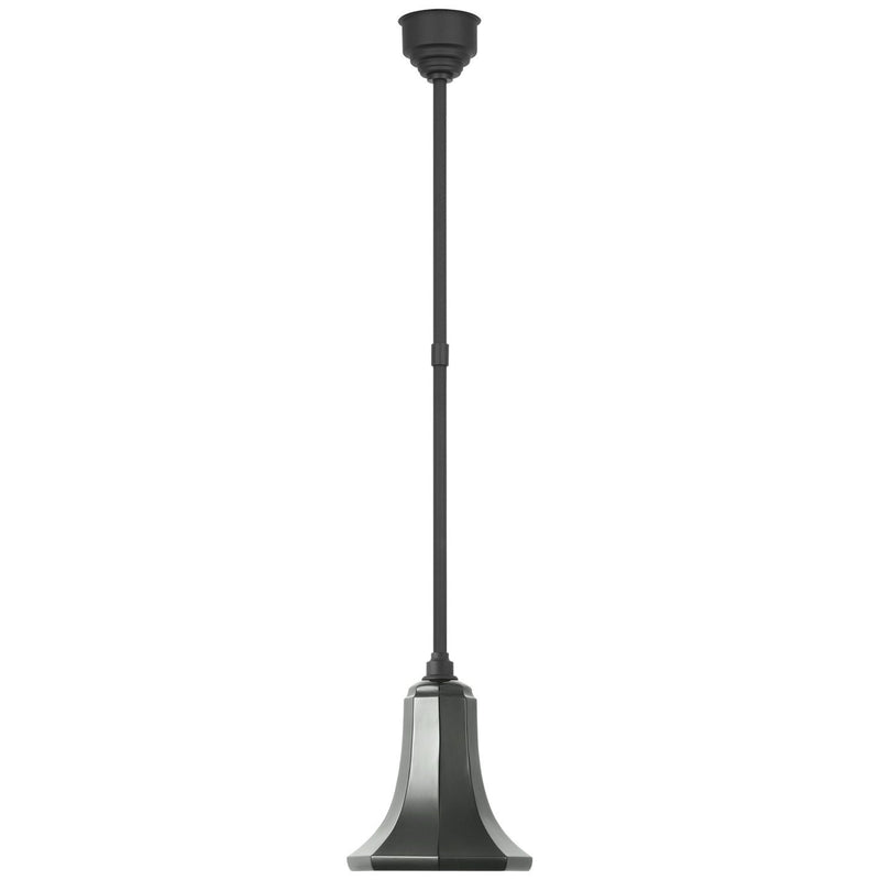 Academy Savannah 9.25" Outdoor Pendant in Matte Black