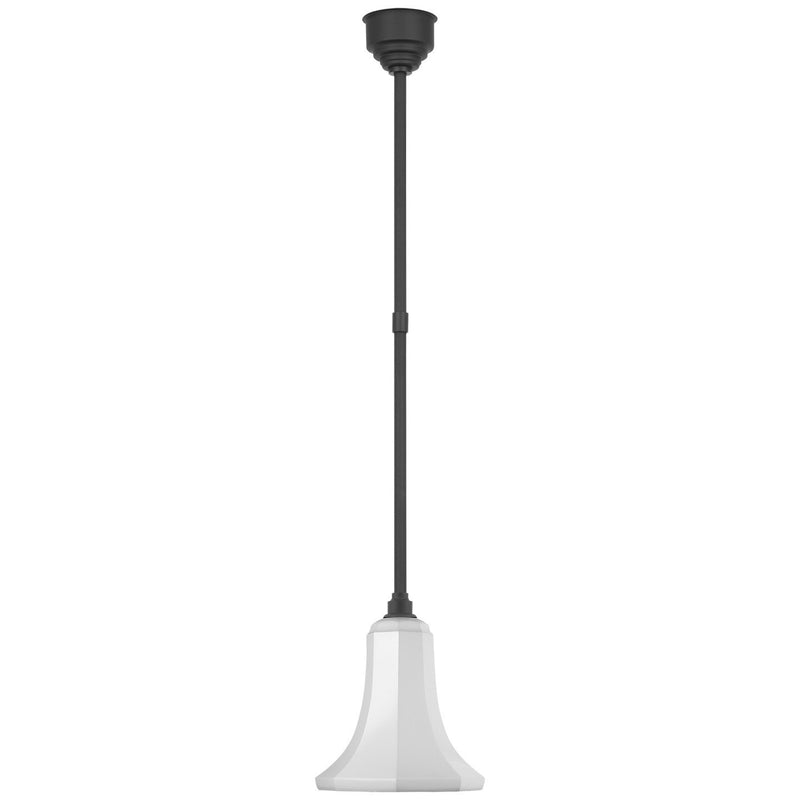 Academy Savannah 9.25" Outdoor Pendant in Matte Black
