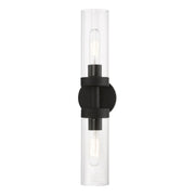 Ludlow 2-Light ADA Bath Vanity Light in Black