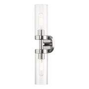 Ludlow 2-Light ADA Bath Vanity Light in Polished Chrome