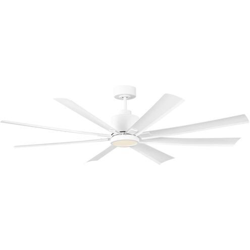 Flera Smart 65" LED Ceiling Fan in Matte White