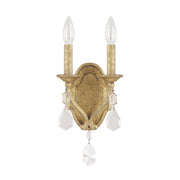 Blakely 2-Light Wall Sconce in Antique Gold