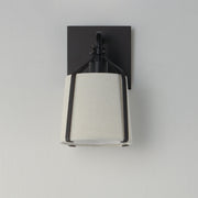 Bandera 1 Light Wall Sconce in Dark Bronze