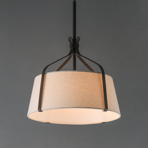 Bandera 14" Pendant in Dark Bronze