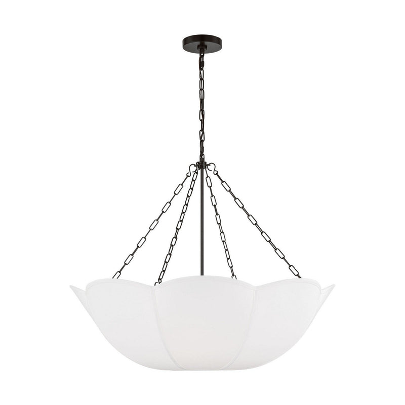 Stassi Medium 4-Light Pendant in Aged Iron