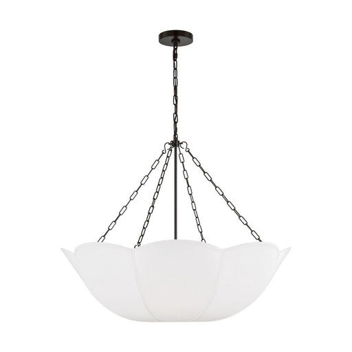 Stassi Medium 4-Light Pendant in Aged Iron