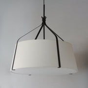 Bandera 30" 4 Light Pendant in Dark Bronze