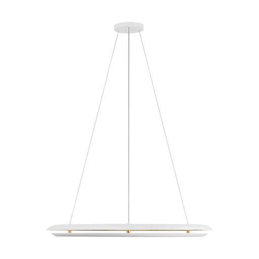 Cielo Medium Pendant in Matte White