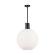 Colewood Large Pendant in Midnight Black