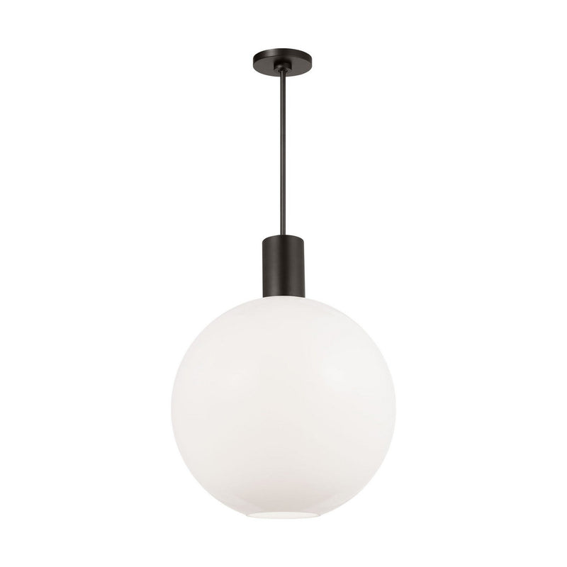 Colewood Large Pendant in Midnight Black