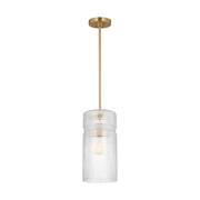 Liouet Small Pendant in Satin Brass