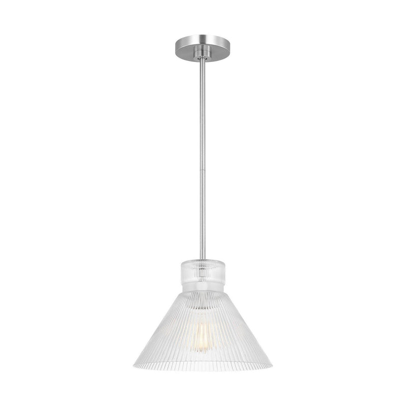 Liouet Medium Pendant in Brushed Nickel