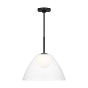 Suma Medium Pendant in Midnight Black